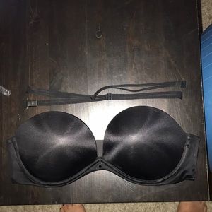Strapless push up bra
